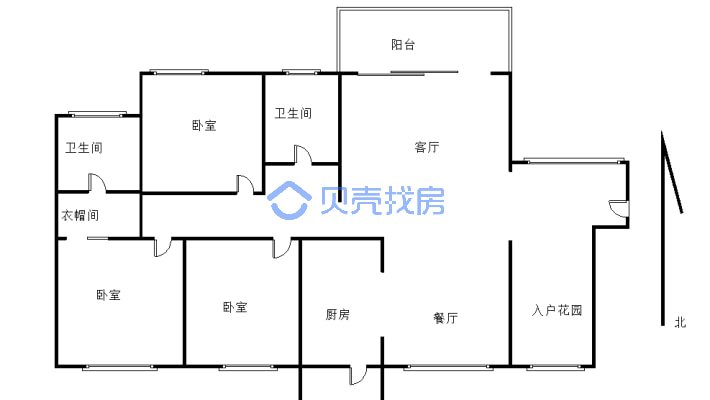 西粤京基城二期 3室2厅 东南_湛江西粤京基城二期二手房3室2厅135平米