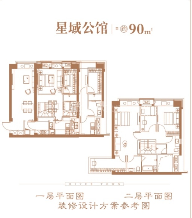 【闽越水镇_福州闽越水镇楼盘】四居室户型图|房型图