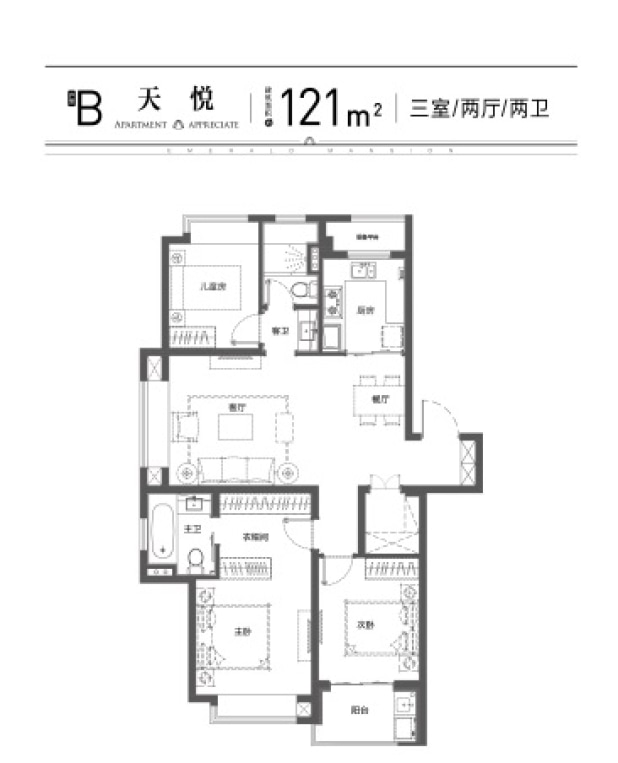 【万科翡翠天御_徐州万科翡翠天御楼盘】户型图|房型