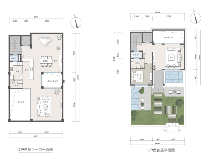 棠颂璟庐4室2厅4卫户型图