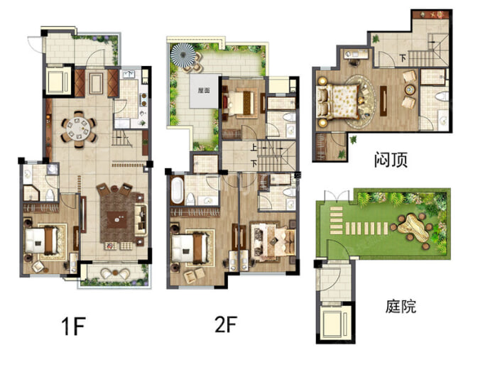 雅居乐·凤凰台-建面 148m05