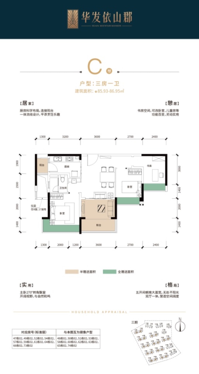 华发依山郡三期