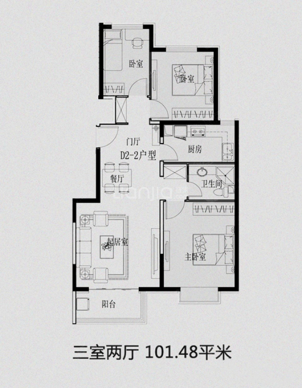 【隆兴宜居_衡水隆兴宜居楼盘】户型图|房型图-衡水
