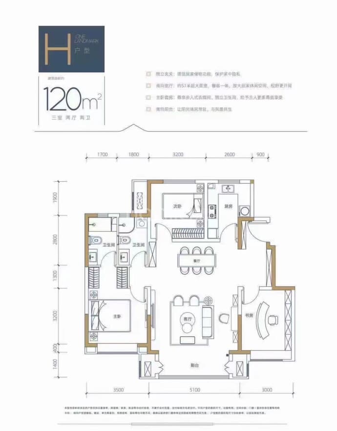 中建壹方九里一期--建面 120m05