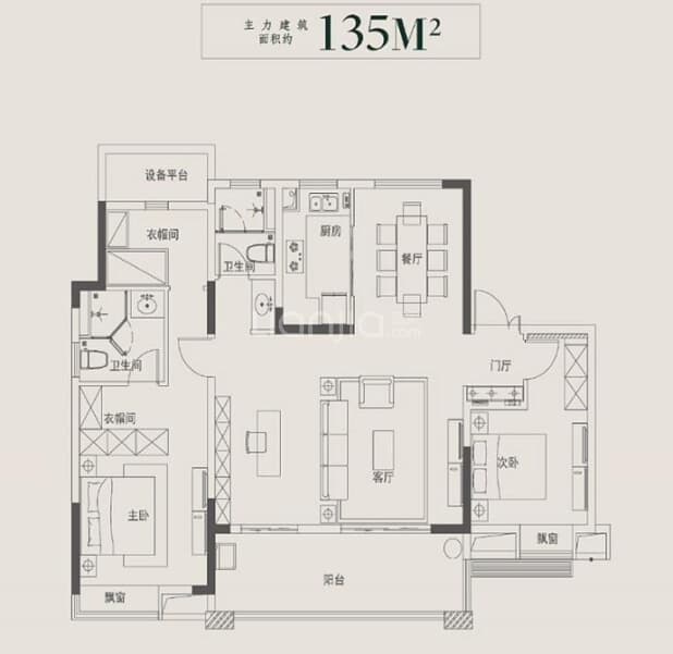 【旭辉公园府_合肥旭辉公园府楼盘】户型图|房型图