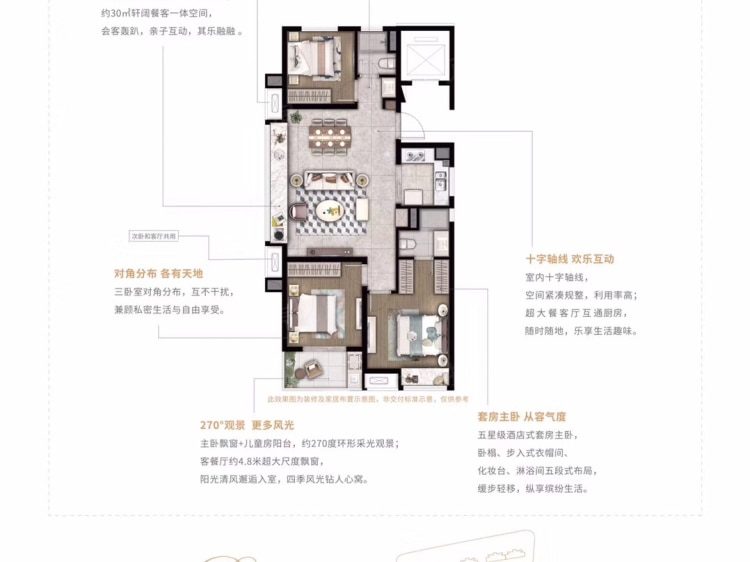 万科翡翠公园3室0厅0卫户型图