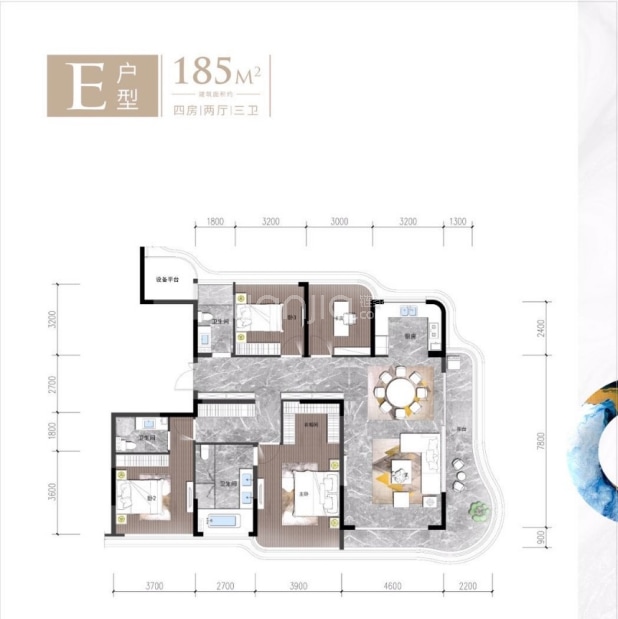 【金昌香湖印月_绍兴金昌香湖印月楼盘】户型图|房型图-绍兴贝壳新房