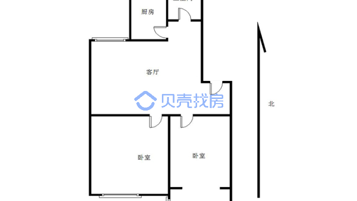 松韵园 2室1厅 南_芜湖松韵园二手房2室1厅57.19平米【芜湖贝壳找房】
