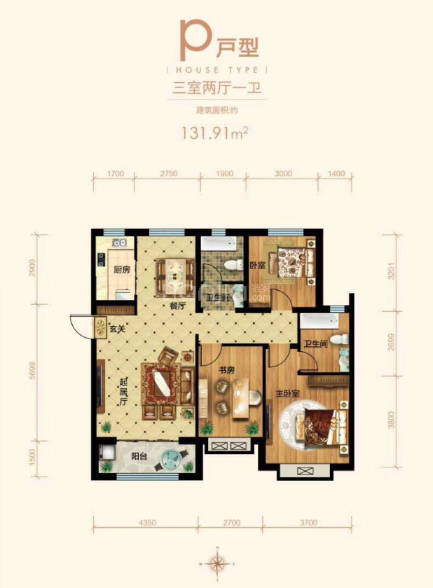 【润江·煦园_石家庄润江·煦园楼盘】户型图|房型图