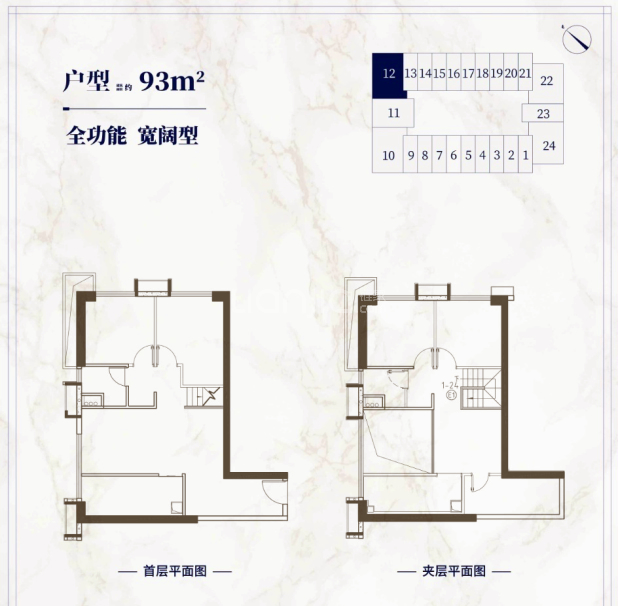 【越秀星汇海珠湾_广州越秀星汇海珠湾楼盘】户型图