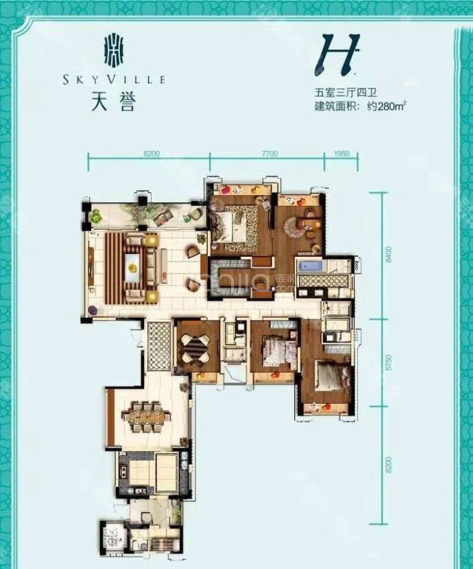 【天誉花园_烟台天誉花园楼盘】房价,户型,开盘时间详情-烟台贝壳新房