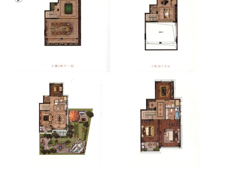 【璟宸府_杭州璟宸府楼盘】四居室户型图|4室2厅3卫建