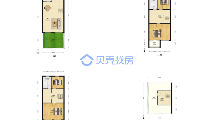 00m05 半山别墅-户型图