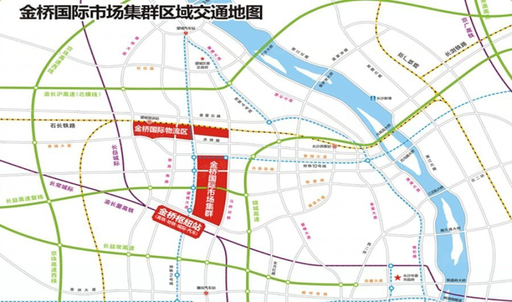 【金桥国际_长沙金桥国际楼盘】小区配套相册|高清