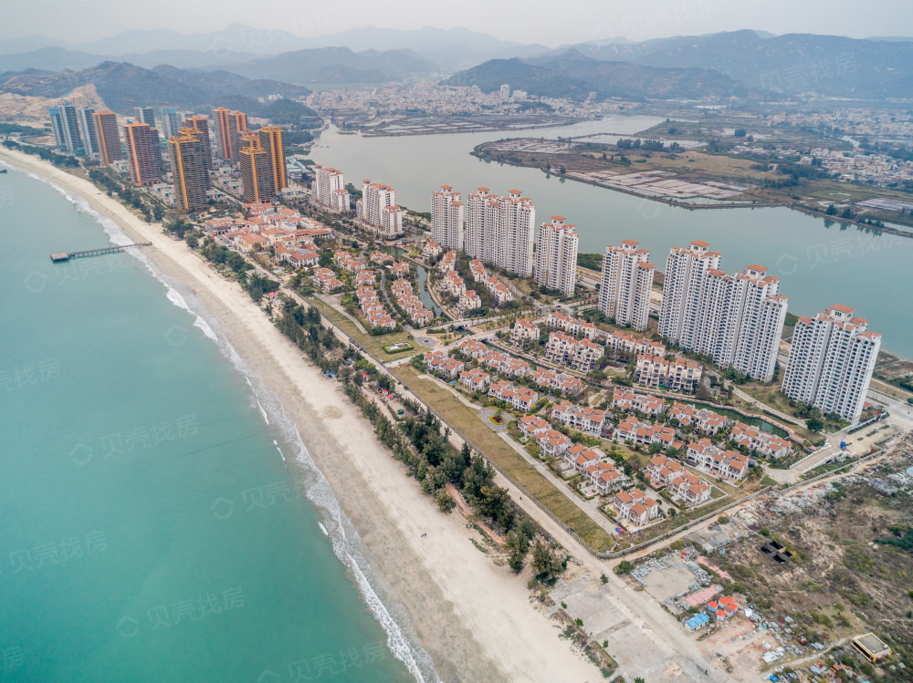 万科双月湾实景图