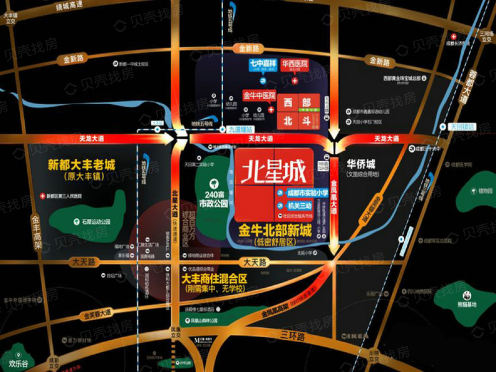 北星城