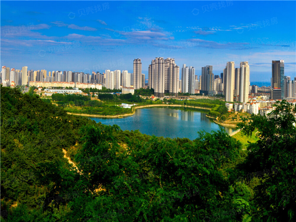福瀛天麓湖实景图