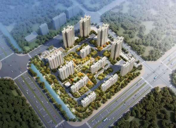 颍上南路与颍南路交口(向南100米)户型:3室/4室建面 109-180㎡碧桂园