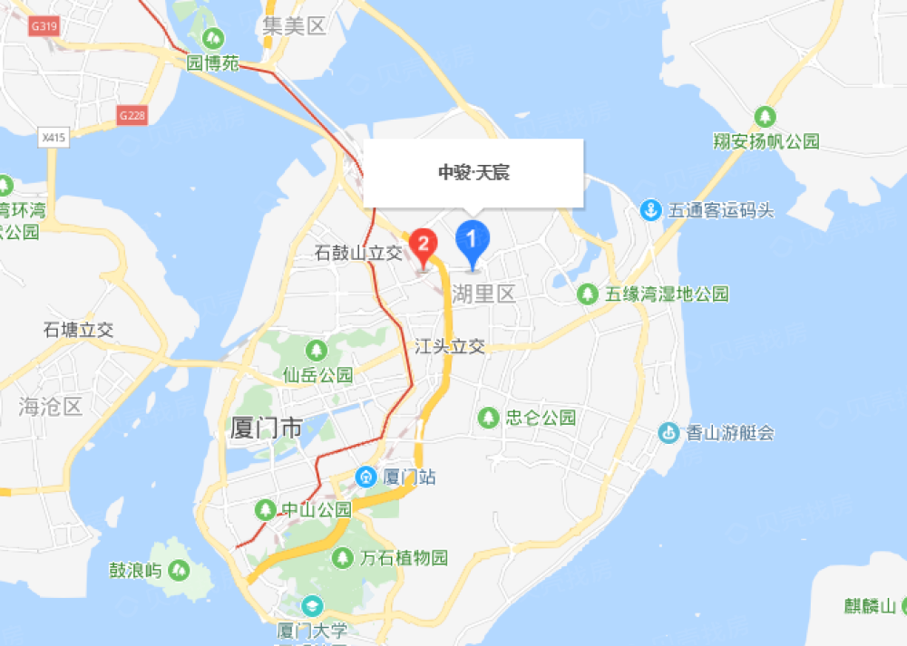 【中骏天宸_厦门中骏天宸楼盘】样板间相册|高清大图-厦门贝壳新房