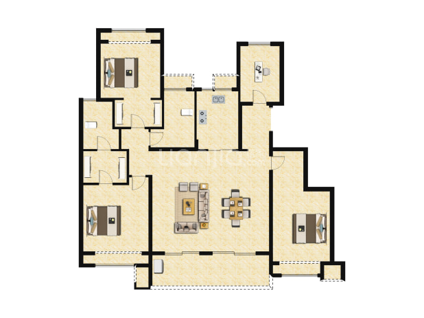 【张家港建发泱誉_苏州张家港建发泱誉楼盘】户型图