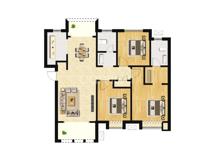 融城朗悦-建面 129m05