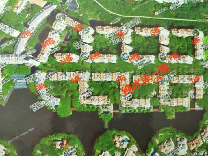 华侨城纯水岸一期206平大四房小区安静绿化好居家选