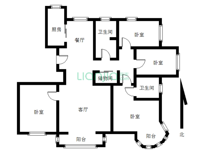 金隅花石匠户型图图片