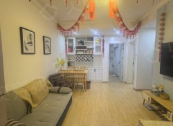 整租·裘家厂住宅区 2室1厅 南/北_裘家厂住宅区租房