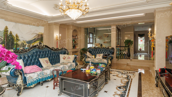 领山别墅二手房实景图