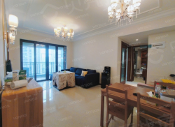 整租·恒大滨河左岸 3室2厅 东南/南_恒大滨河左岸租房