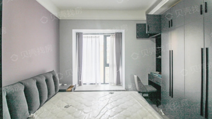 城北高品质 三室两厅 房子装修温馨 小区干净舒适-卧室B
