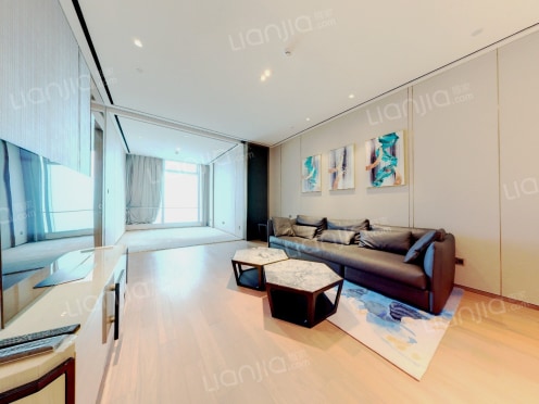 整租·九龙仓苏州国际金融中心 2室1厅 南/西南