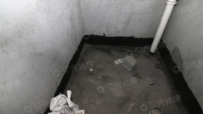 湛北路毛坯两室上海映像97平两厅一一卫水电气暖齐全-卫生间