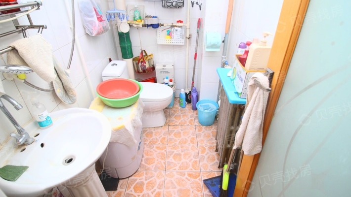 小区生活方便，所以适合一家人或工作的人居住-卫生间