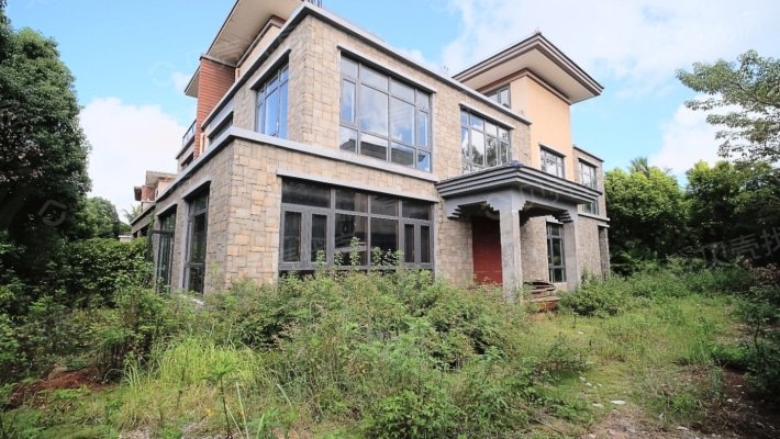 江东新区鸿洲江山三期云庭双拼别墅诚心出售_海口鸿洲江山二手房9室3