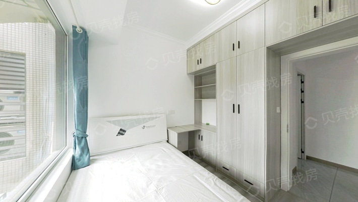 江边电梯中层高品质小区三室精装-卧室A