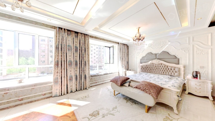 奥林国际一区 好户型的大平层 好华装修 拎包入住-卧室B