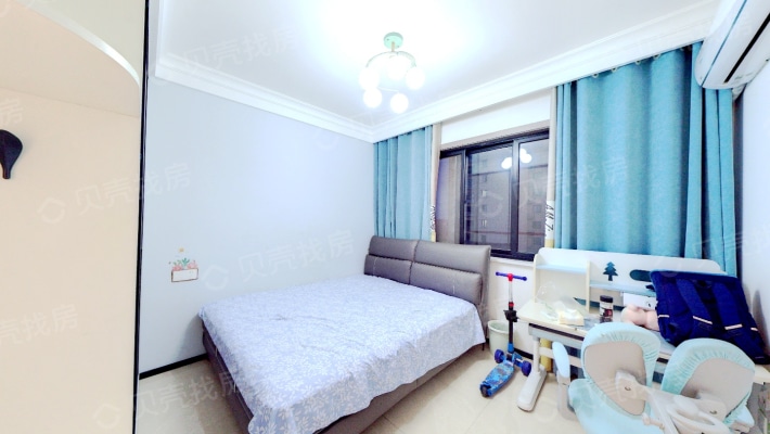 全新精装 屋内干净整洁 小区绿化环境优美 空气清新-卧室B