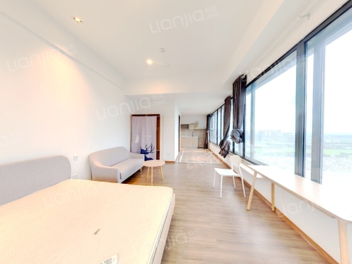 整租·合景万汇广场 1室1厅 东南/南