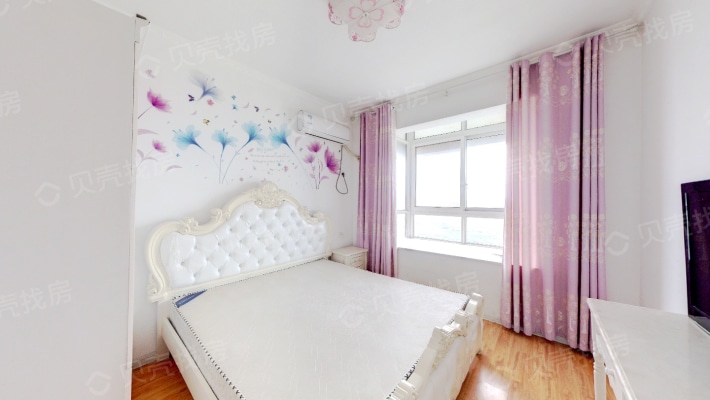 明珠港湾 三室两厅一厨一卫 户型方正 环境优美-卧室B