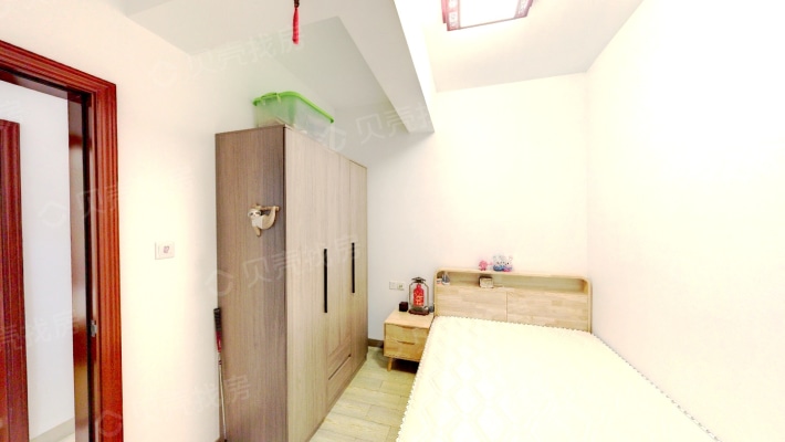 中式园林风格：精装修标准两室一厅-卧室B