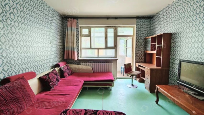 新疆日报社住宅小区 2室2厅 南 北-客厅