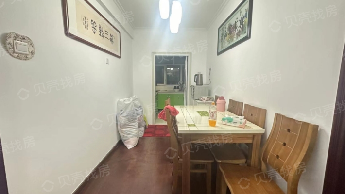 珠江路广源小区 南北通透3居室 标准户型 一梯两户-餐厅