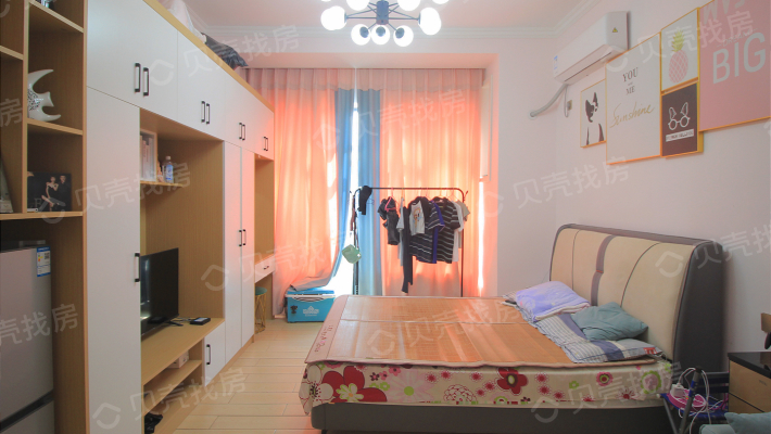三江新区精装修一室一厅拎包即可 看房随时可约-卧室