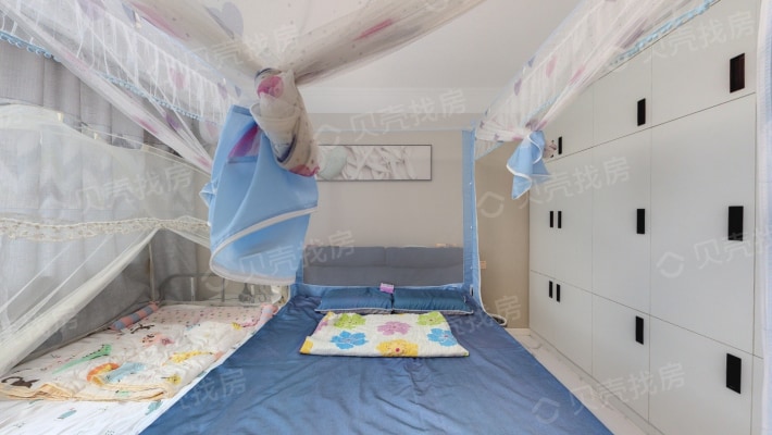 儿童公园旁复式带平台精装修拎包入住有证可按揭地暖-卧室B