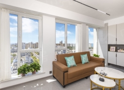 整租·自由东方公寓酒店 3室1厅 西南_自由东方公寓酒店租房