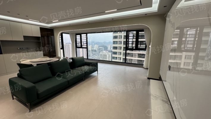 上海路领地蘭台府，大三房精装修，拎包入住出售-客厅