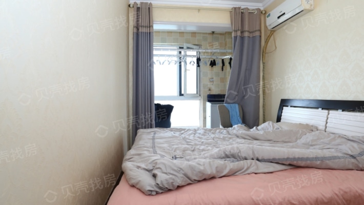 现代城单身公寓 住宅性质 拎包入住-卧室