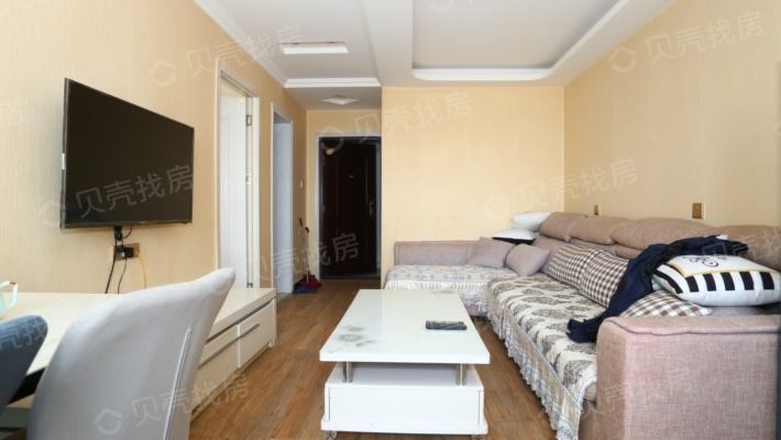 现代城单身公寓 住宅性质 拎包入住-客厅