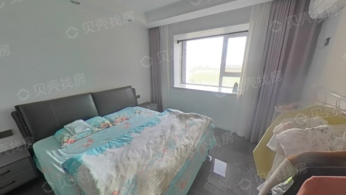 富山东城海岸 3室2厅 南 北-卧室